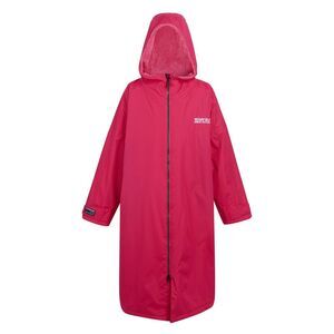 Regatta Unisex Adult Waterproof Fleece Lined Changing Robe / Pink Potion